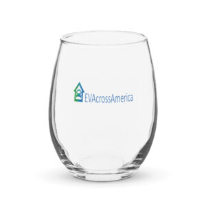 Stemless wine glass